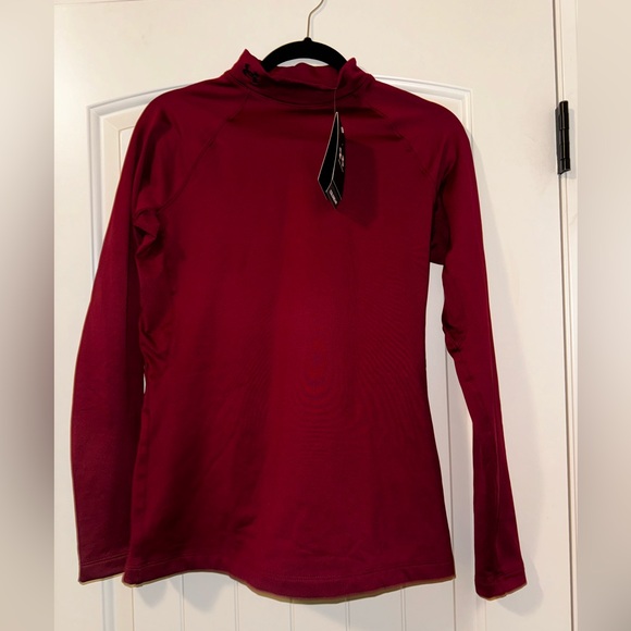 Under Armour Women's ColdGear Authentics Mock Neck Pullover 2.0 - Picture 3 of 5